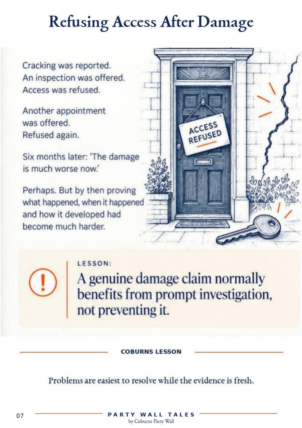 Refusing Access After Damage
